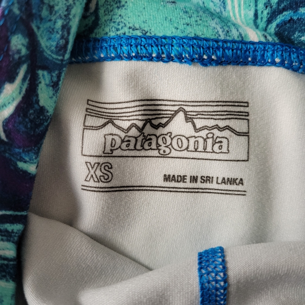 Patagonia paint swirl print crop leggings - Picture 6 of 7